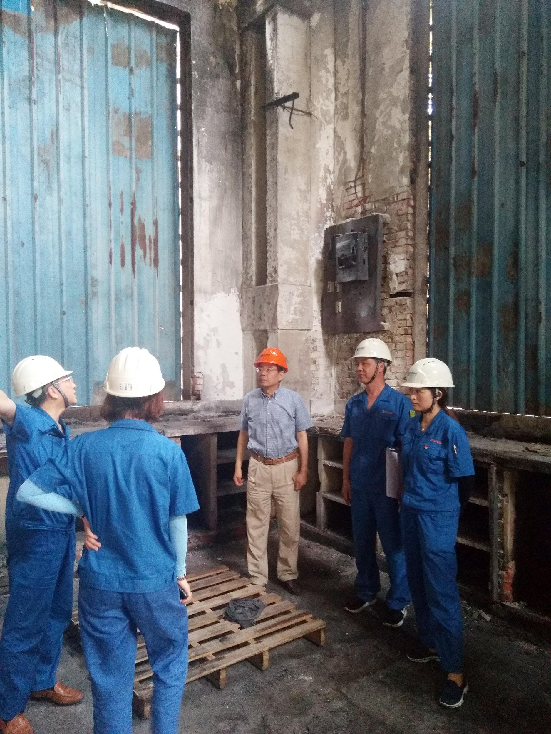 集團(tuán)公司副總經(jīng)理徐旭陽(yáng)赴申達(dá)公司開展安全檢查