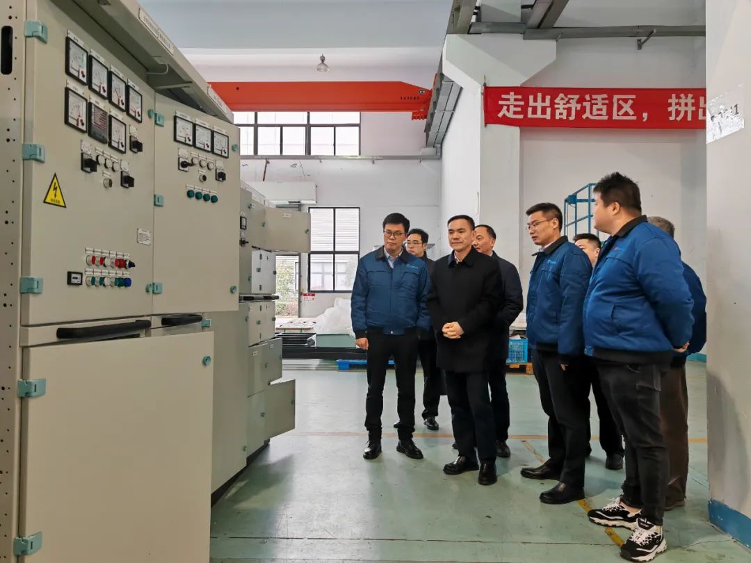 孫哲君赴國瑞科技公司開展“大走訪大調(diào)研大服務(wù)大解題”活動