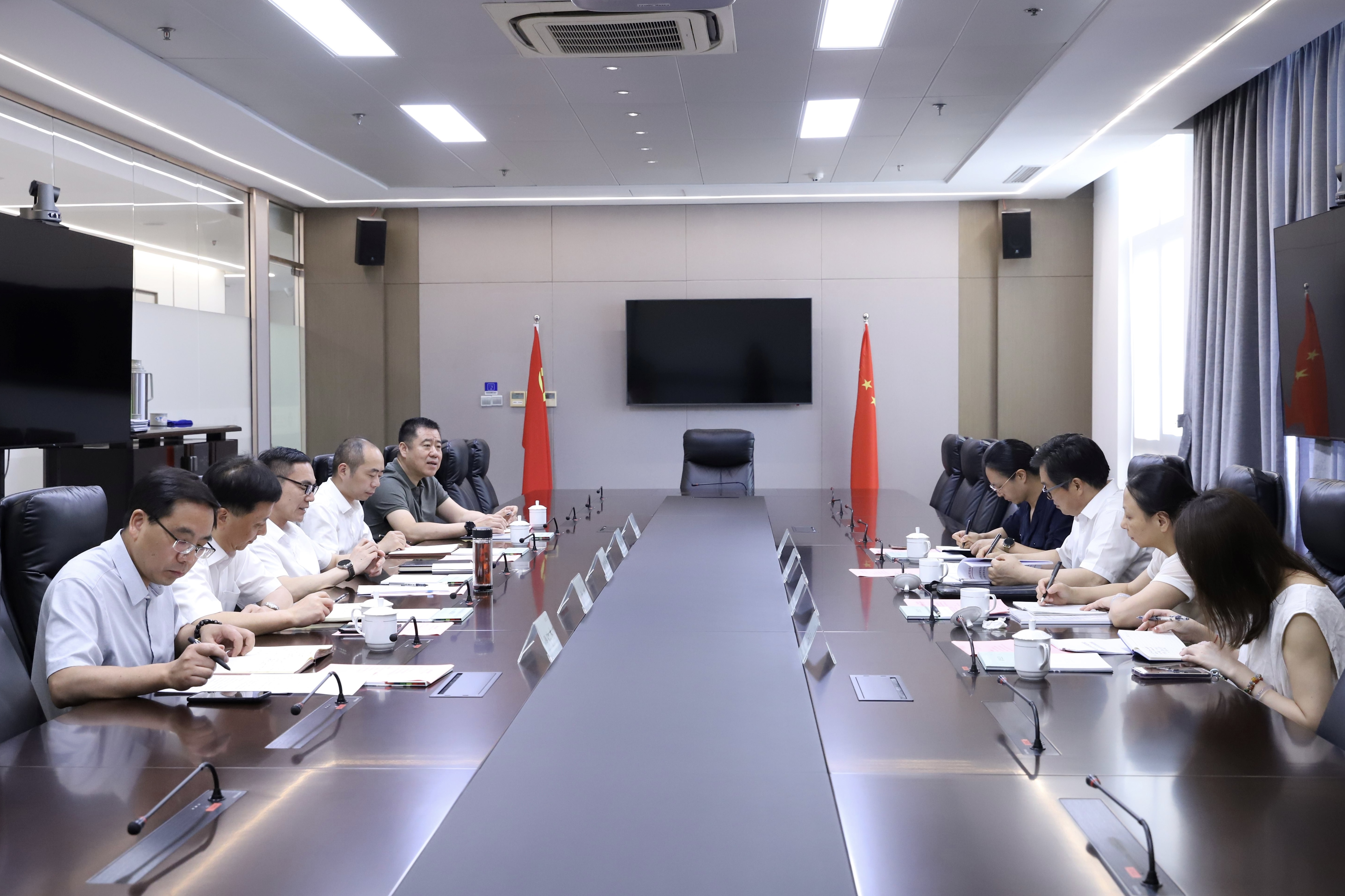 省貿促會葛學斌一行到訪省二輕集團